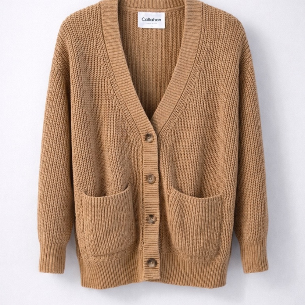Callahan Tan Women's Cardigan Sweater